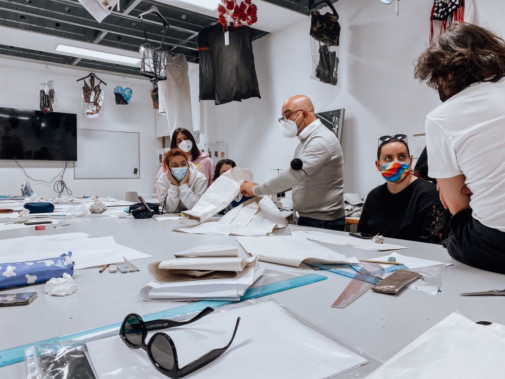 Fashion Design // Workshop di Tailoning con Stefano Giuliani, Chief Pattern Making