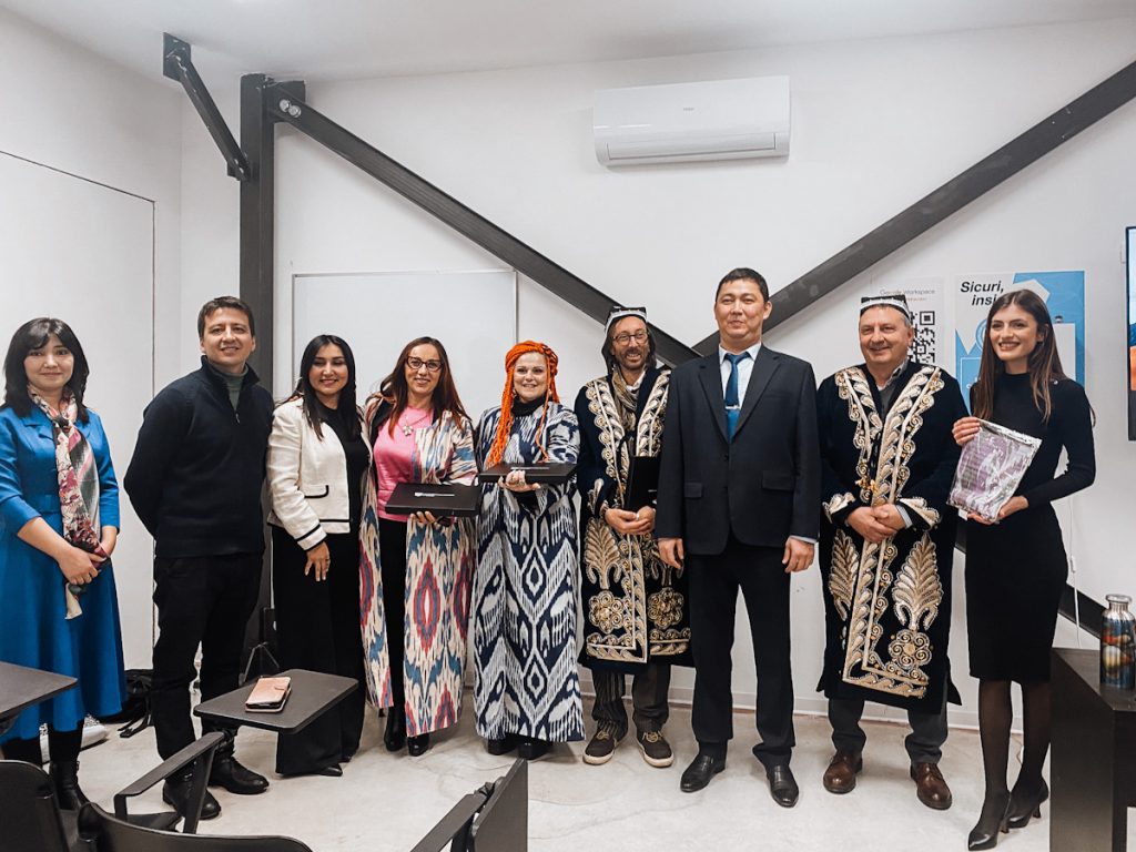La delegazione uzbeka in vistita alla UED di Pescara per collaborazioni internazionali