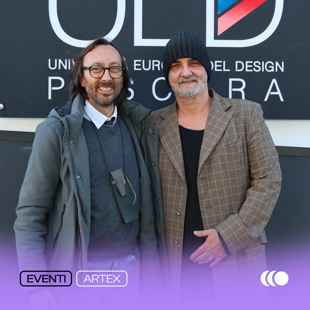 Pep Marchegiani primo ospite 2024/2025 di Artex - l'Arte incontra il Design