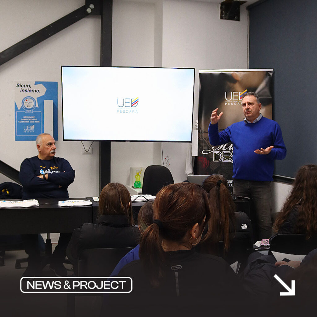 La UED Pescara ha ospitato incontri sulla formazione organizzati da JuliaGas Volley Montesilvano